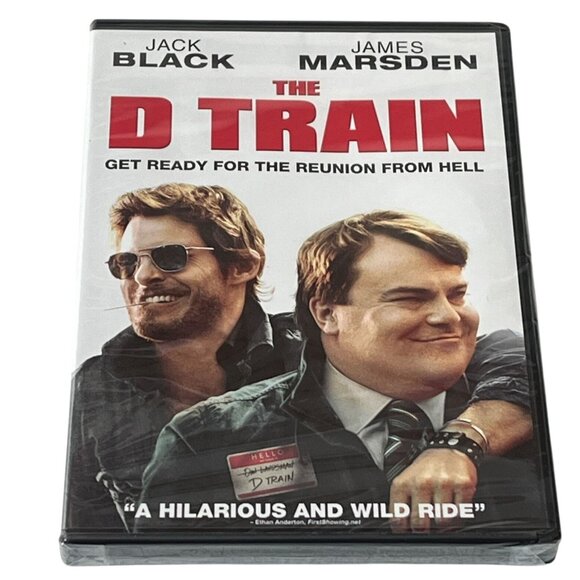 The D Train DVD Jack Black James Marsden Comedy Movie 2015 Brand New - Picture 1 of 4